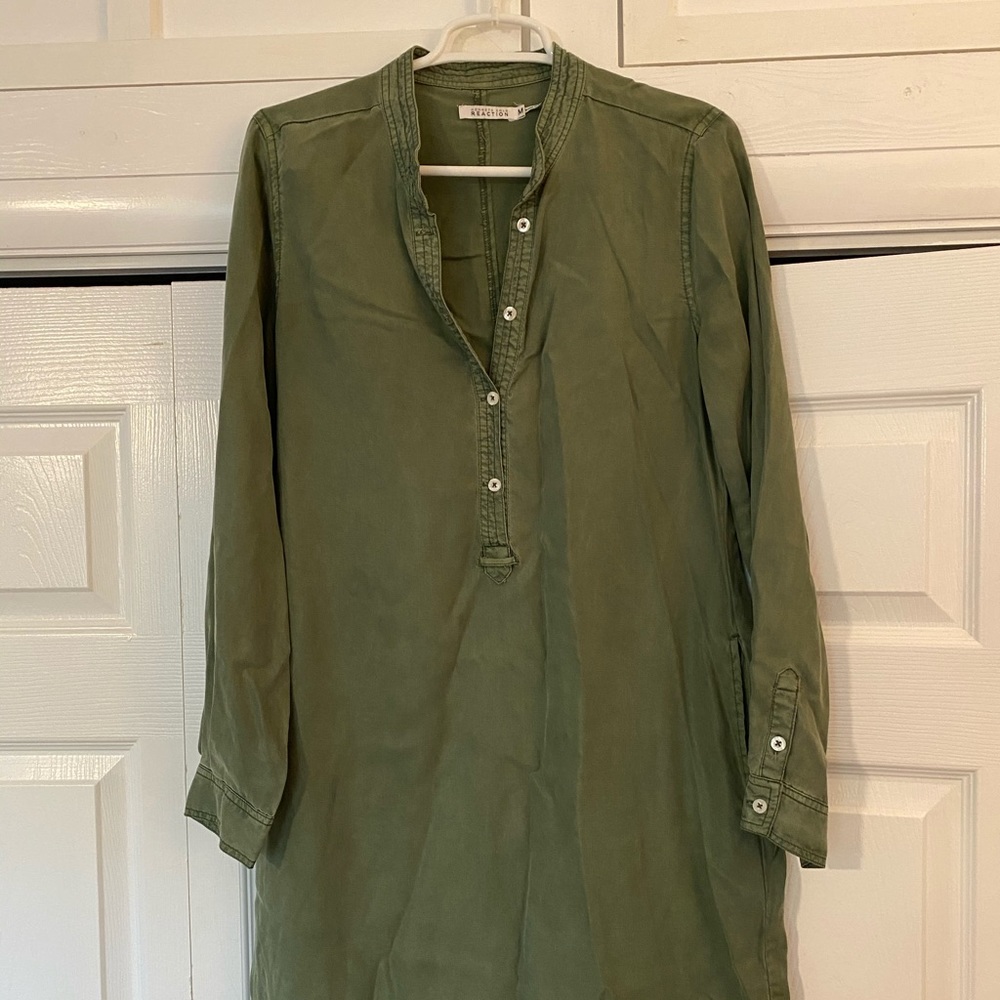 Kenneth Cole Reaction Long Sleeve Dress